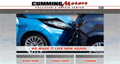 Desktop Screenshot of cummingmotors.com